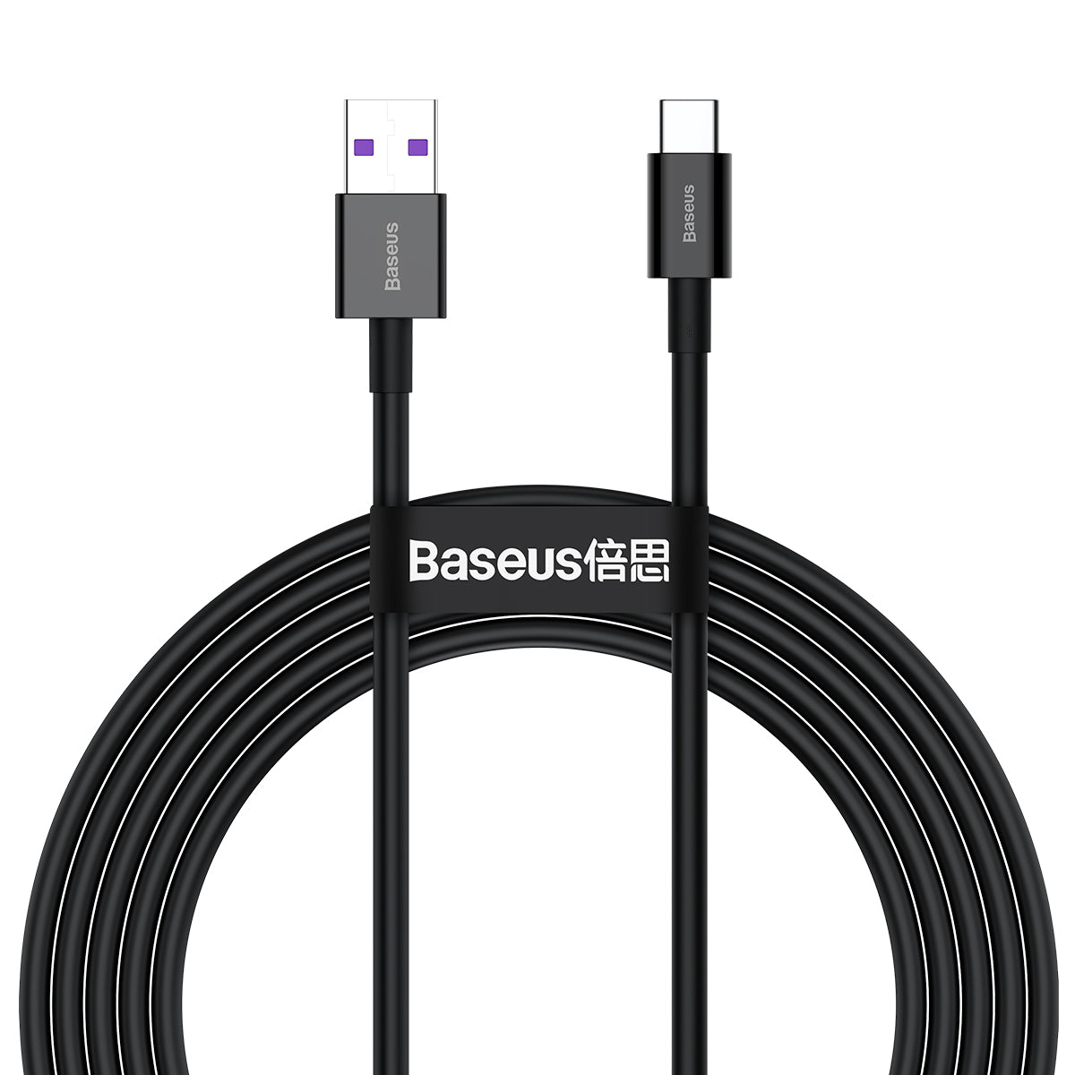 Baseus Superior Series Fast Charging and Data Cable USB to Type-C 66W 2M Black 2M