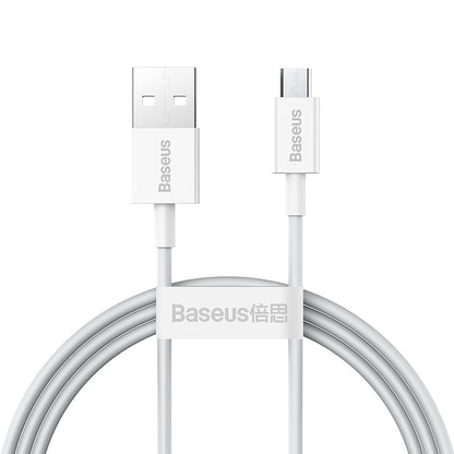 Baseus Superior Series Fast Charging Data Cable USB to Micro 2A White