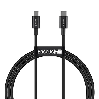 Baseus Superior Series Fast Charging Data Cable Type C to Type C 100W 1M