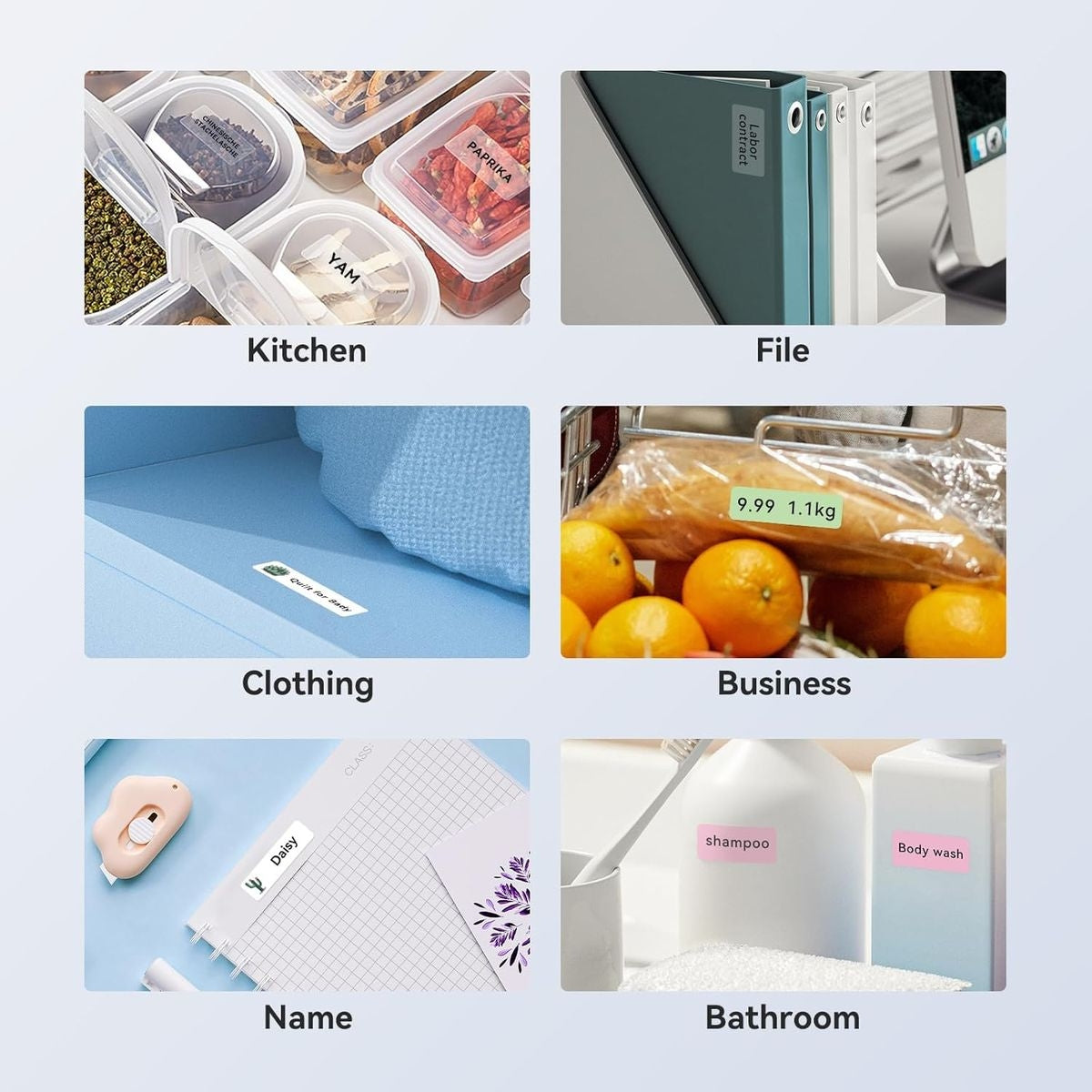 White Thermal Labels – 100mm x 100mm, Water & Scratch Resistant, 3 Rolls (500 Labels Total)