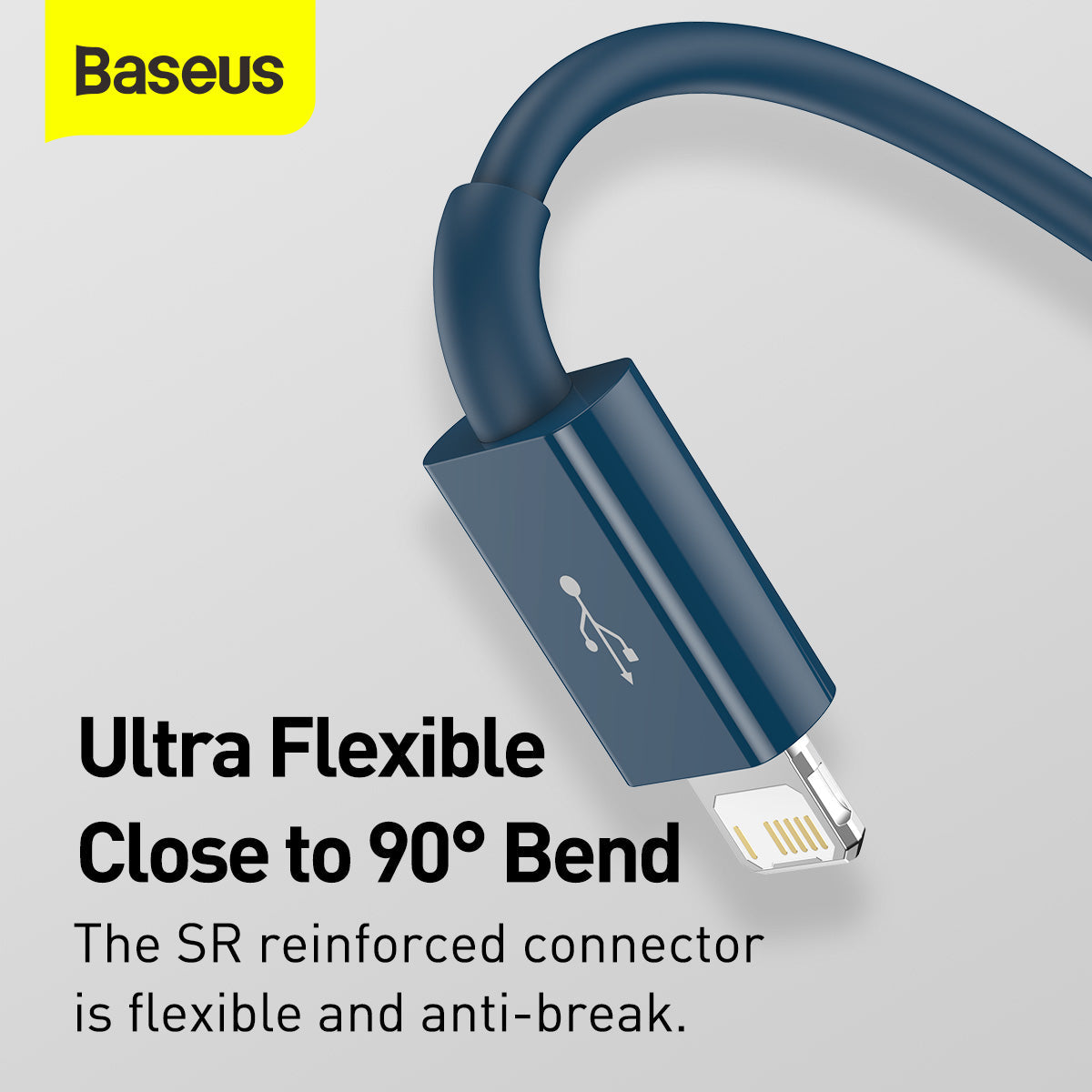 Baseus Superior Series Fast Charging Data Cable USB to M+L+C 3.5A 1.5m