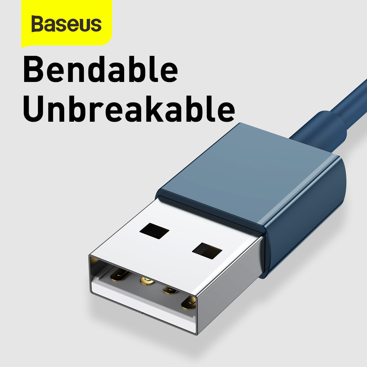 Baseus Superior Series Fast Charging Data Cable USB to M+L+C 3.5A 1.5m