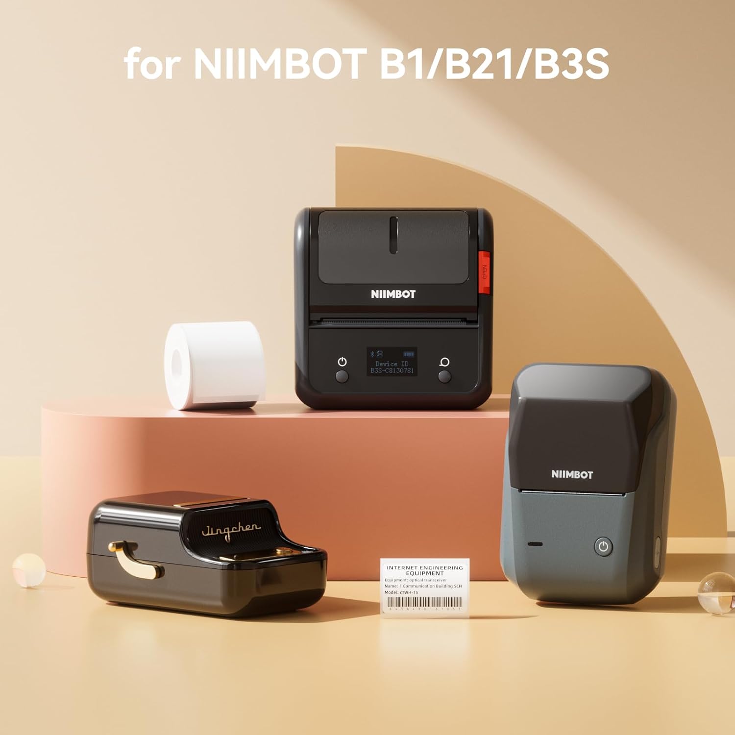 Clear Series Thermal Label for B21/B1/B3S - Niimbot Online