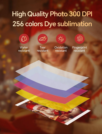 HPRT CP4100 - Wi-Fi Connection Instant 4*6 Paper Photo Printer