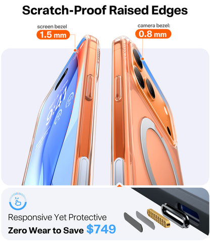 TORRAS Ostand Pro Series iPhone 17 Pro Phonecase CLEAR