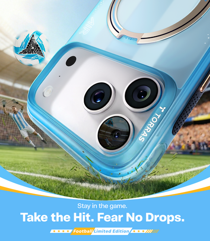 Torras iPhone 17 MagSafe 360 Kickstand Case Argentina Football Edition