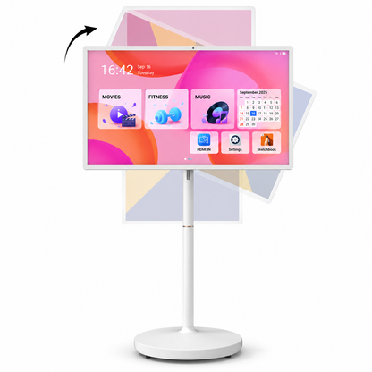Portable 22 Inch Smart TV FHD 1080p Android Battery Powered Display