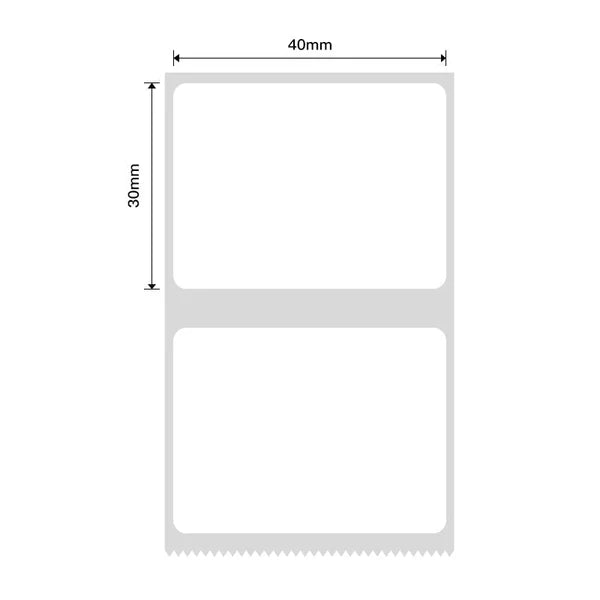 NIIMBOT - B1 - Lake-blue Thermal Printer + Random a Roll of Label Lake Blue 40×30-230pcs White