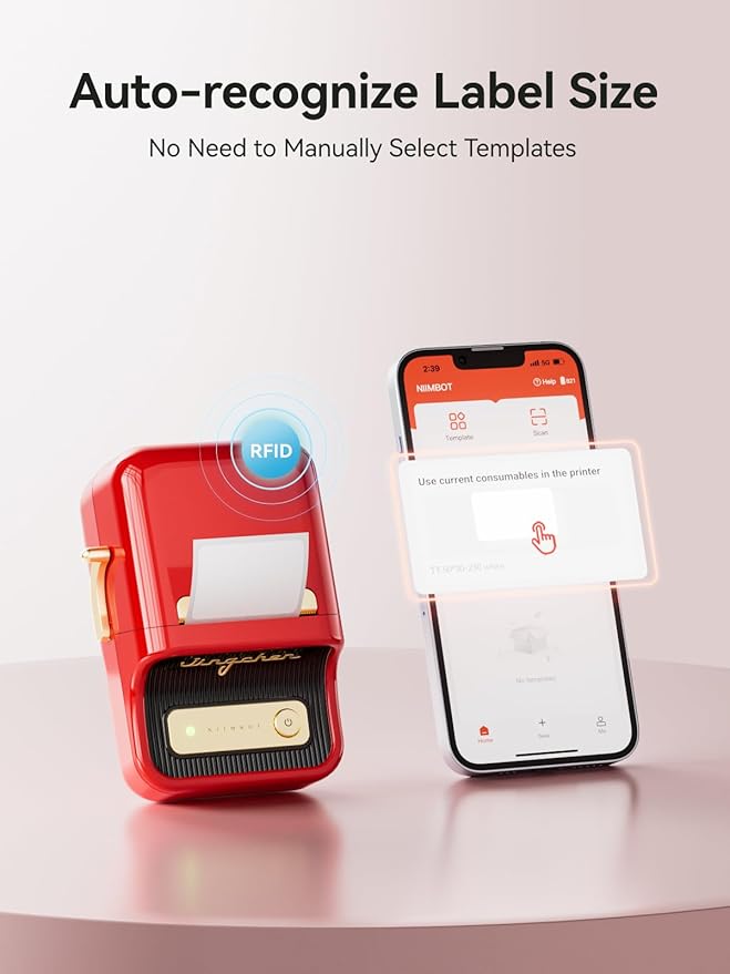 Niimbot B21 - Portable Thermal Label Printer - Niimbot Online