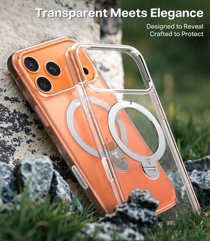 TORRAS Ostand Pro Series iPhone 17 Pro Phonecase CLEAR