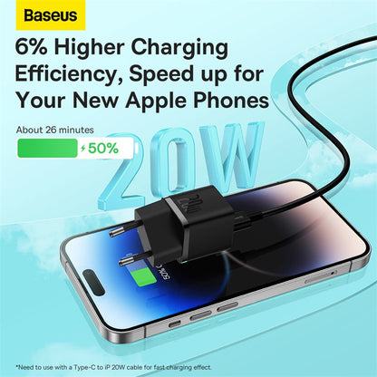 Baseus GaN5 Series Fast Type-C Charger Mini PD 20W