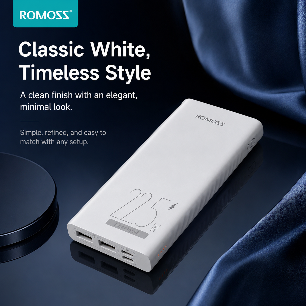 Romoss 10000mAh 22.5W Super Fast Charging Power Bank