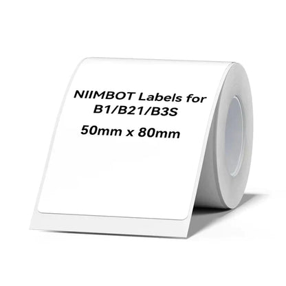 Niimbot White Series Thermal Label for B21/B1/B3S 50x80mm-95pcs