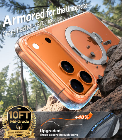 TORRAS Ostand Pro Series iPhone 17 Pro Phonecase CLEAR