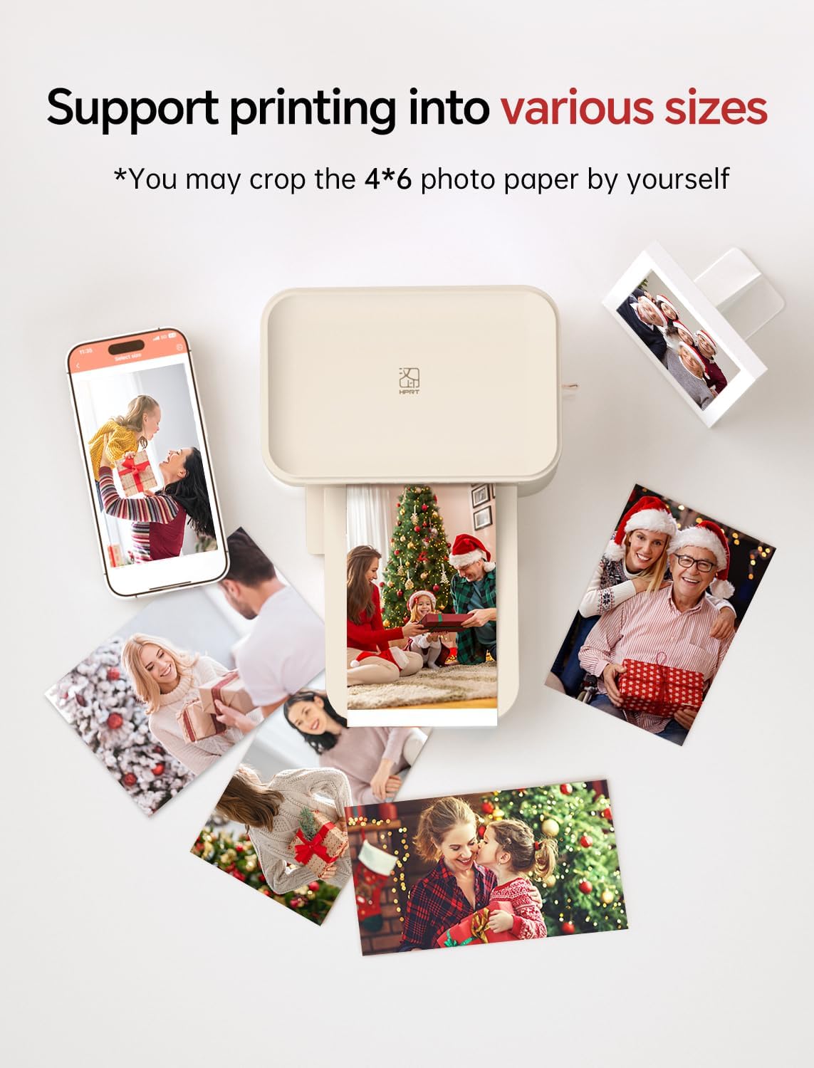 HPRT CP4100 - Wi-Fi Connection Instant 4*6 Paper Photo Printer