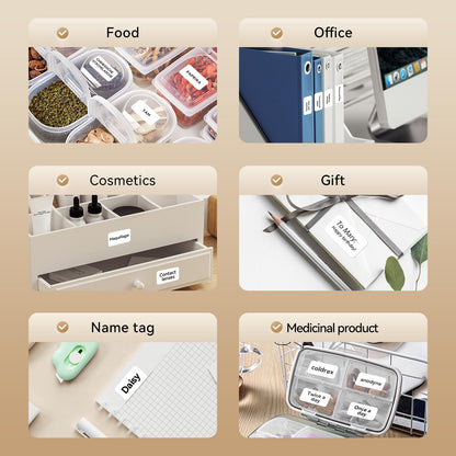 Thermal Labels – 100mm x 100mm, 500 Labels, Compatible with Multiple Printers