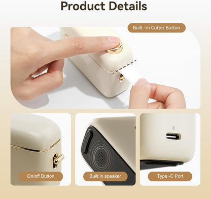 Niimbot H1S Portable Thermal Label Printer-Bluetooth Vibrant Color Printing by Your Device - Niimbot Online