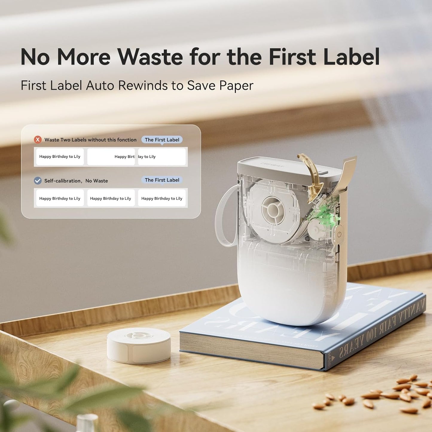 NIIMBOT D11H - Portable Label Printer - For Narrow-format Precise Printing