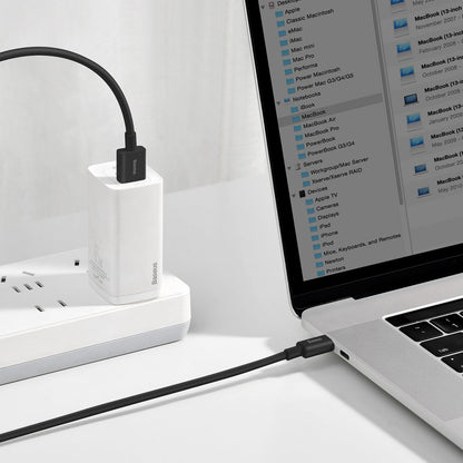 Baseus Superior Series Fast Charging and Data Cable USB to Type-C 66W 2M Black
