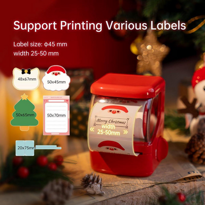 HPRT NEW1 Portable Thermal Label Printer with One Label Roll