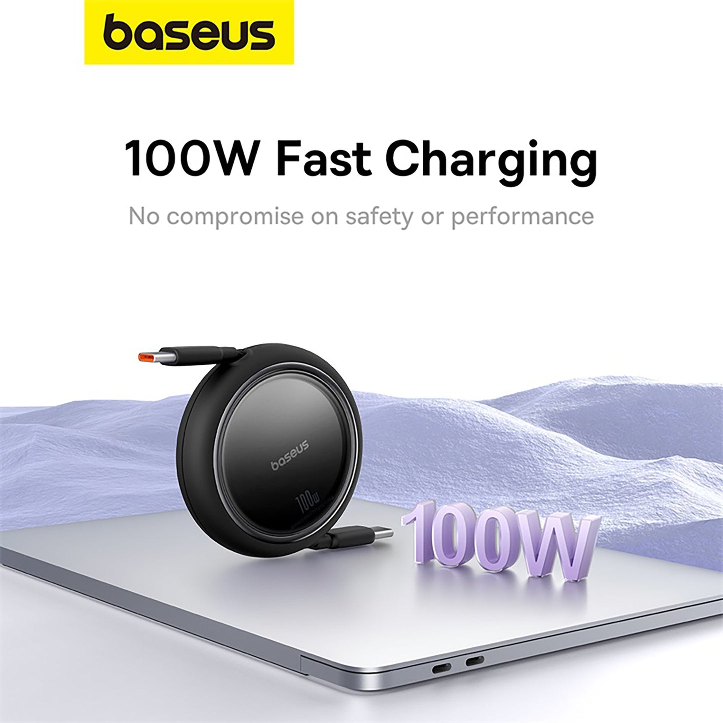 Baseus Free2Draw 100W Mini Retractable Charging Cable 2