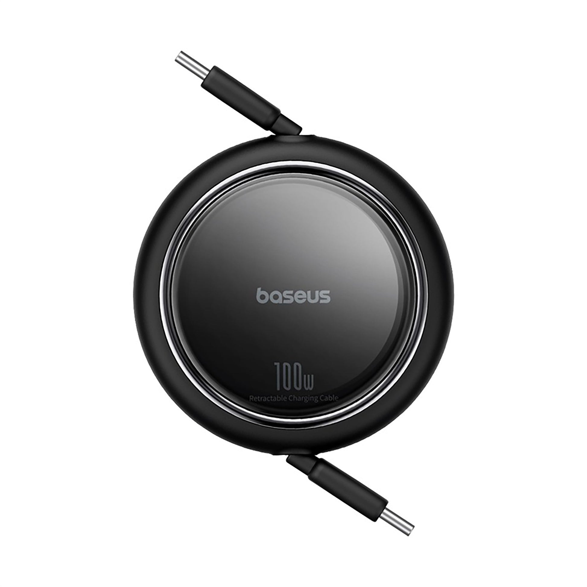 Baseus Free2Draw 100W Mini Retractable Charging Cable cluster black