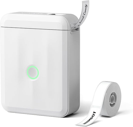 NIIMBOT D110M - Portable Upgraded Clearly Label Printer - Home Use White