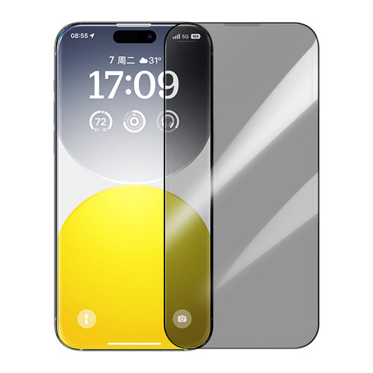 Baseus Diamond Series 9H Privacy Tempered Glass for iPhone 15