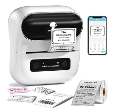 Phomemo M220 Bluetooth Portable Label Maker - Ideal For Retail & Small Biz