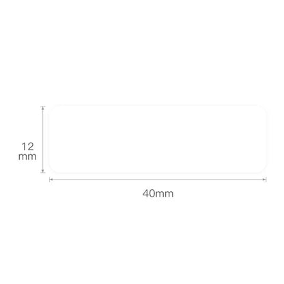 Niimbot White Series Thermal Label For D11/D110/D101 12x40mm-160pcs