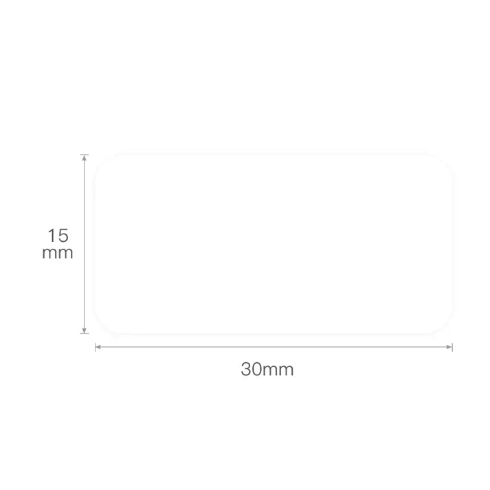 Niimbot White Series Thermal Label For D11/D110/D101 15x30mm-210pcs