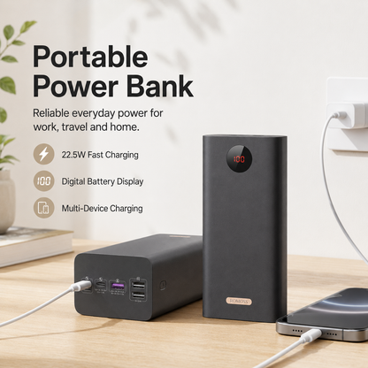 Romoss PEA57 60000mAh 22.5W Fast Charging Power Bank