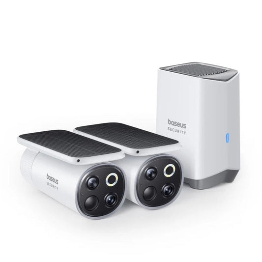 Baseus Security S1 Pro Outdoor Dual Camera 3K 2-Cam Kit EU - White
