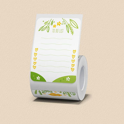 Niimbot Color Series Thermal Label For B21/B1/B3S 50*70mm*-110pcs Garden