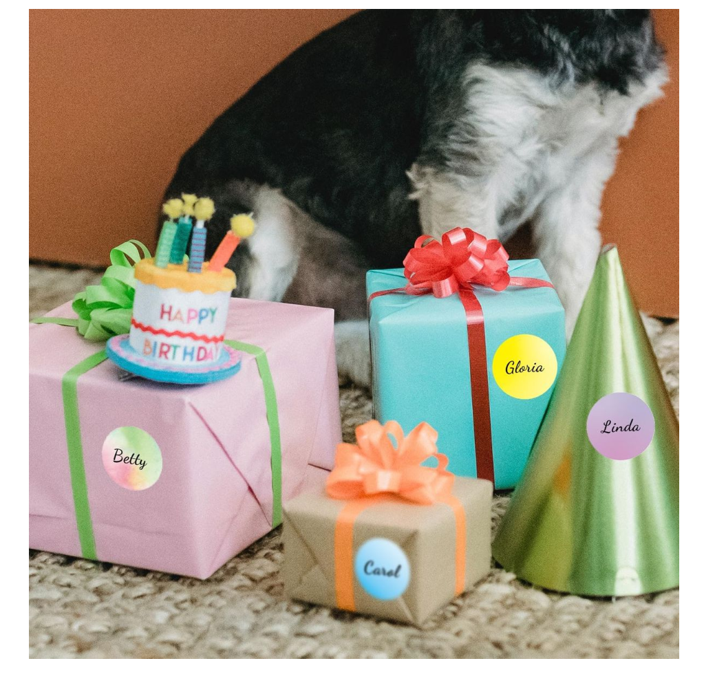 Thermal 34mm Round Self-Adhesive Stickers-1000 Labels-Durable & Easy to Use